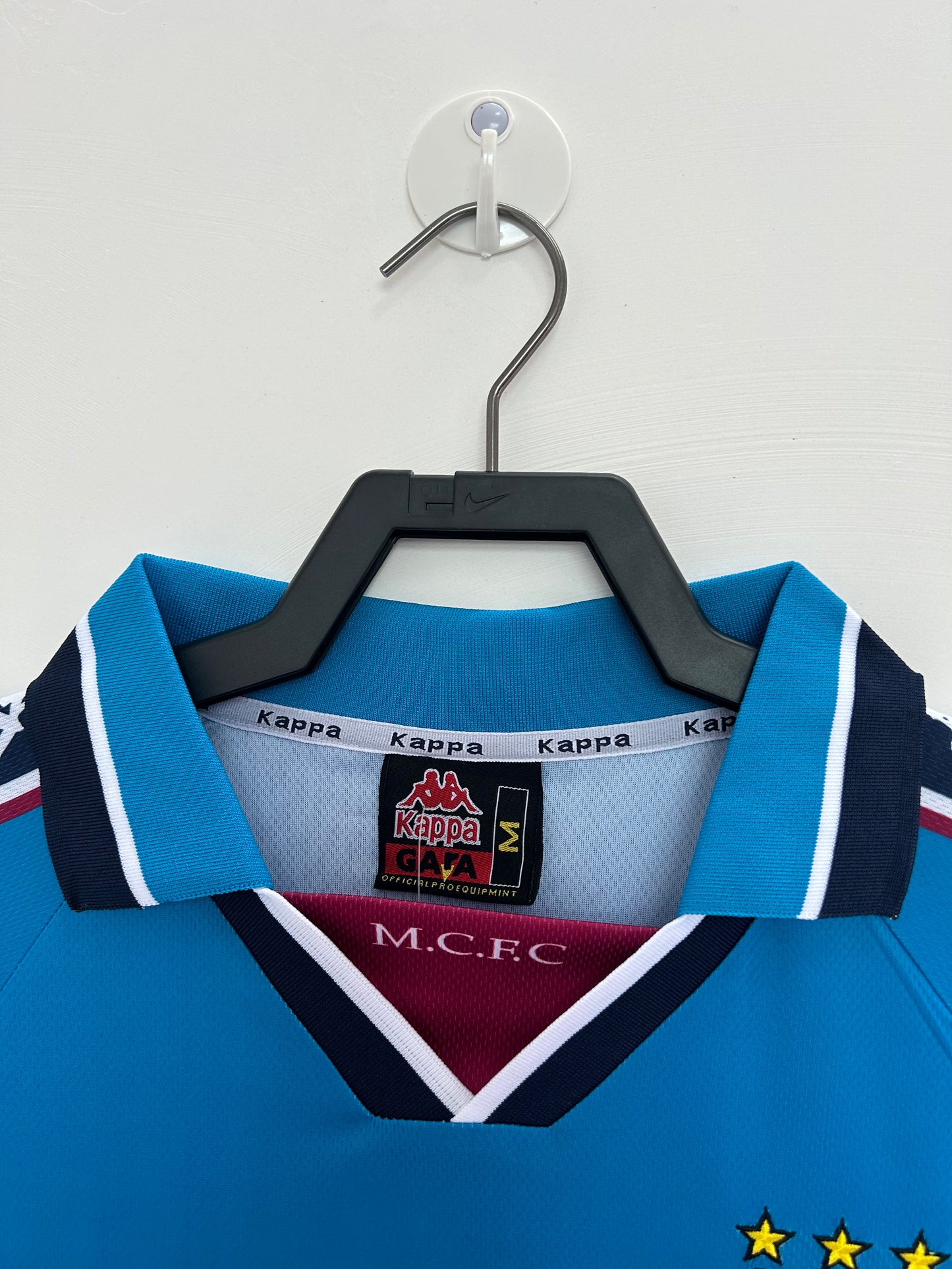 1997/1998 Man City home jersey